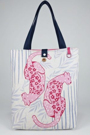 Bolsa Tiê *Kit* Onça Rosa